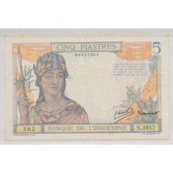 Indochine - 5 Piastres - ND 1946 - TTB+