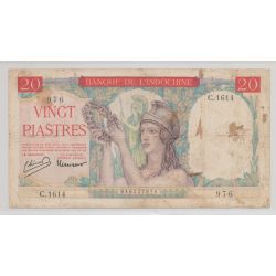 Indochine - 20 Piastres - ND 1949 - TB