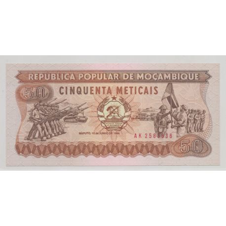 Mozambique - 50 Meticais 1986 - Neuf