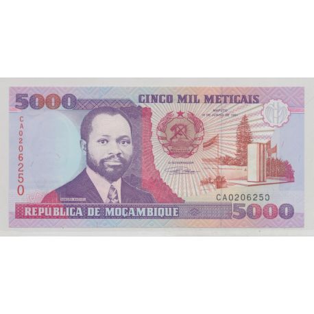 Mozambique - 5000 Meticais 1991 - Neuf