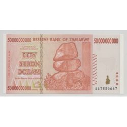 Zimbabwe - 50 Billion dollar - 2008 - Neuf