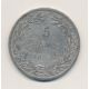 5 Francs Louis Philippe sans le I - 1830 A Paris - Tranche en relief