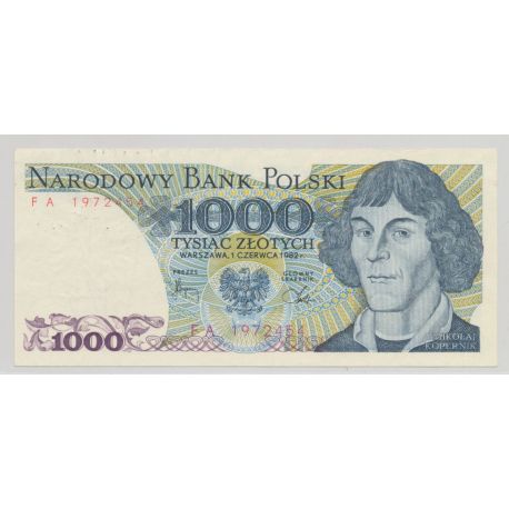 Pologne - 1000 Złoty 1982 - Neuf