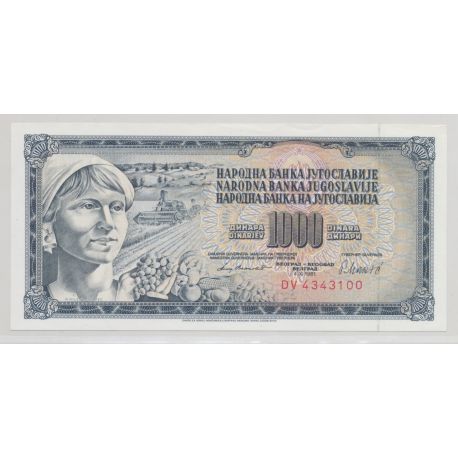 Yougoslavie - 1000 Dinars 1981 - Neuf
