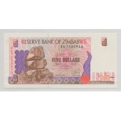 Zimbabwe - 5 dollars 1997 - Neuf