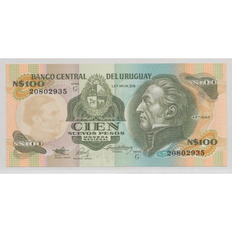 Uruguay - 100 Nouveau pesos - Neuf