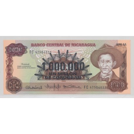 Nicaragua - 1 million dollars 1985 - Neuf