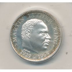 Médaille - Martin Luther King - argent - FDC