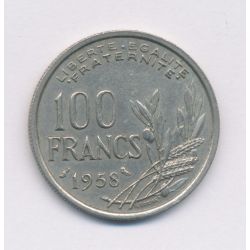 100 Francs Cochet - 1958 Chouette - SUP