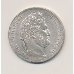 5 Francs Louis philippe I - 1834 B Rouen