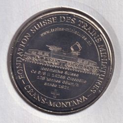 Suisse - fondation suisse des trains miniatures - 2014 - blanche