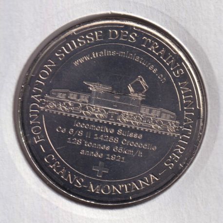 Suisse - fondation suisse des trains miniatures - 2014 - blanche