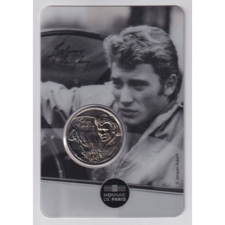 Blister - Johnny Halliday voiture - 2020 - Paris