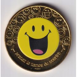 Dept7506 - Smiley N°3 - 2022 - bouche ouverte - Paris