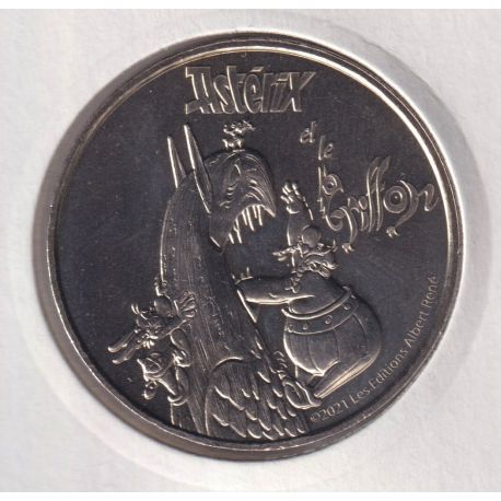 Dept7506 - Astérix et le griffon - 2021 - Hotel de la monnaie - Paris - blanche