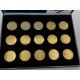 Coffret 15 Médailles - TOP 14 Rugby - 2016 - Monnaie de Paris