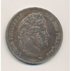 5 Francs Louis philippe I - 1842 W Lille