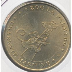 Dept17 - Zoo la Palmyre - Girafe et mascotte 2001