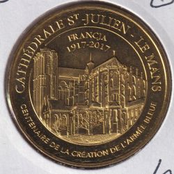 Dept72 - Cathédrale St julien - 2017 - 100 ans armée bleue - Le mans 