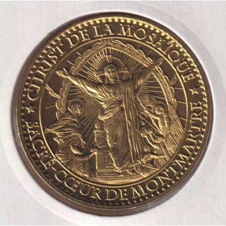 Dept7518 - Sacré coeur Montmartre - 2016 - Christ de la mosaïque - Paris