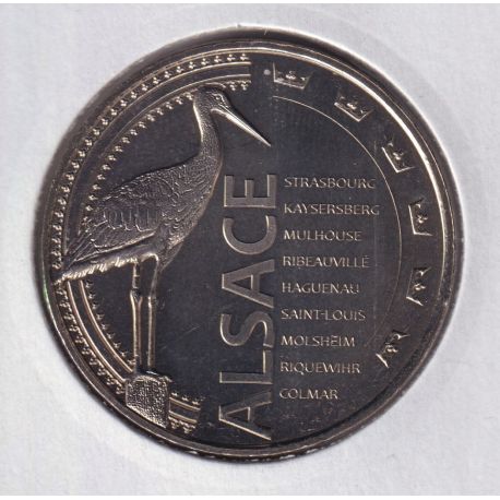 Dept13 - Infopuce OMS médaille N°13 - 2019 blanche - Region d'alsace - Marseille
