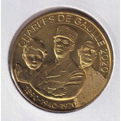 Dept52 - Charles De Gaulle - 1890-1940-1970 - 2020 - Colombey   - Colombey les 2 églises