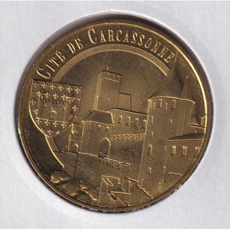 Dept11 - château et blason - 2019 - carcassonne