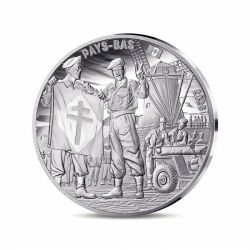 10 Euro 2025 - Soldat Français - 80e anniversaire Victory in Europe Day - argent Belle épreuve