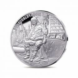 10 Euro 2025 - Soldat Américain - 80e anniversaire Victory in Europe Day - argent Belle épreuve
