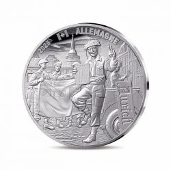 10 Euro 2025 - Soldat Canadien - 80e anniversaire Victory in Europe Day - argent Belle épreuve