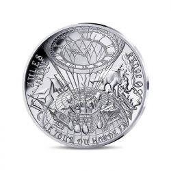 10 Euro 2025 - Tour du monde en 80 Jours - Jules Verne - L'art de la plume - argent Belle épreuve