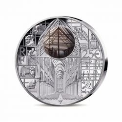 25 Euro 2024 - Notre-Dame de Paris - argent Belle épreuve