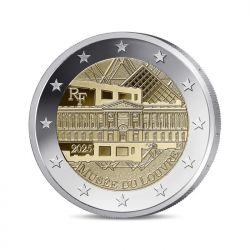 2 Euro 2024 - Musée du Louvre - Belle épreuve