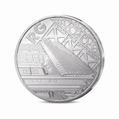10 Euro 2025 - Roland garros - argent