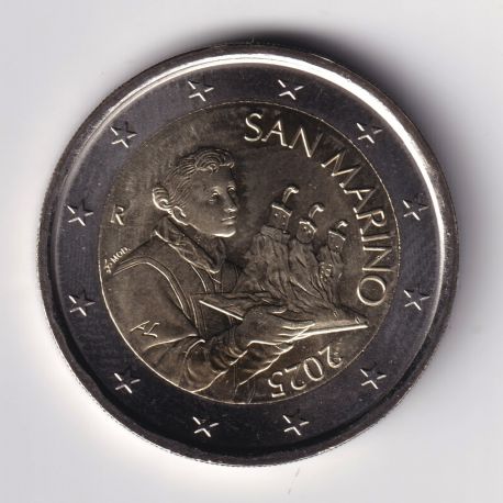 St marin - 2 Euro 2025 - UNC