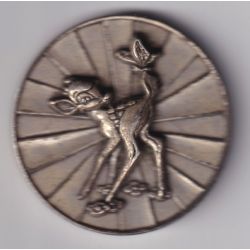 Médaille - Bambi - Collection monde merveilleux Disney