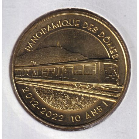 Dept63 - Train 10 ans	- Panoramique des dômes - 2022 - Orcines
