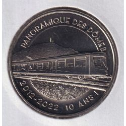 Dept63 - Train 10 ans	- Panoramique des dômes - 2022 blanche - Orcines