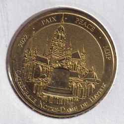Dept14 - cathédrale notre dame - Paix, Peace, MИP - 2022 - Bayeux