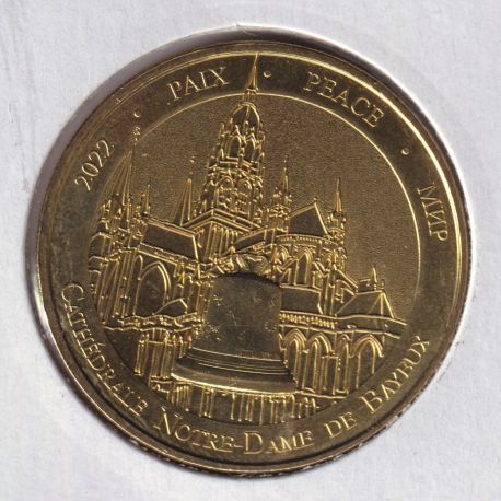 Dept14 - cathédrale notre dame - Paix, Peace, MИP - 2022 - Bayeux