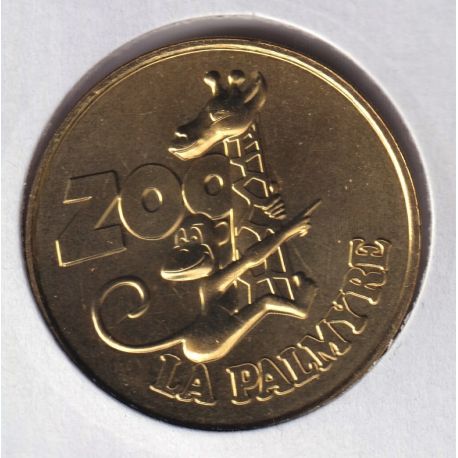Dept17 - Zoo la Palmyre - 2023 - Girafe et mascotte N°2