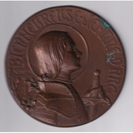 Moule de coulée - Jeanne d'arc - uniface - 89mm