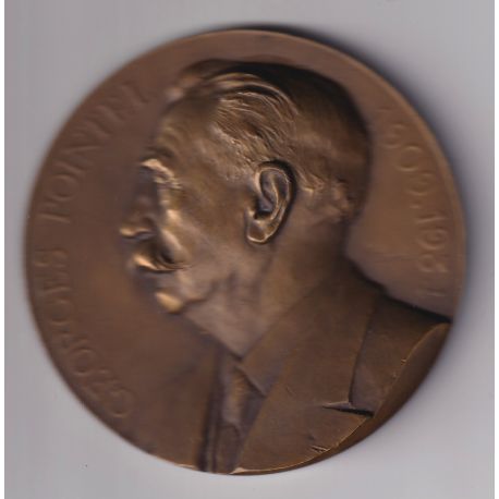 Médaille - Georges Pointel - 1909-1934 - bronze-63mm 
