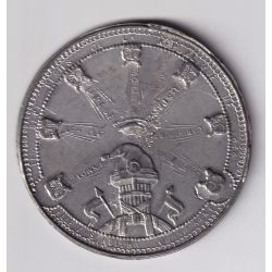 2e République - Médaille - Les 7 plaies de la république - alliage - 59,5mm