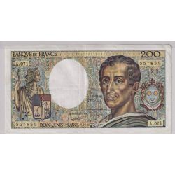 200 Francs Montesquieu - 1989 - A.071 - TTB+