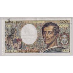 200 Francs Montesquieu - 1990 - N.114 - TTB