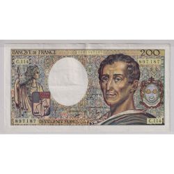 200 Francs Montesquieu - 1990 - C.114 - TTB+