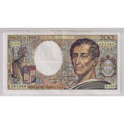 200 Francs Montesquieu - 1990 - G.114 - TTB+