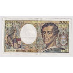 200 Francs Montesquieu - 1992 - TTB - visuel non contractuel