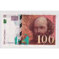 100 Francs Cézanne - 1997 - F - TTB+